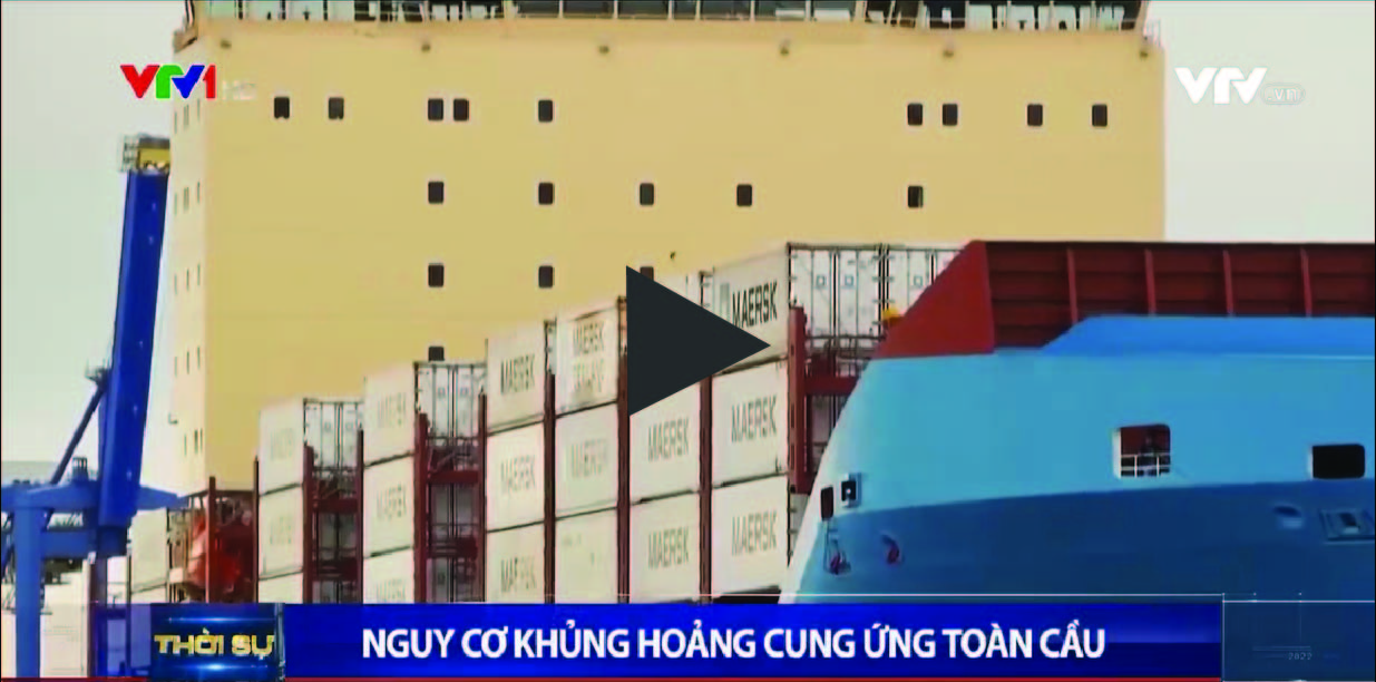 Chuỗi cung ứng toàn cầu gánh thêm áp lực gián đoạn